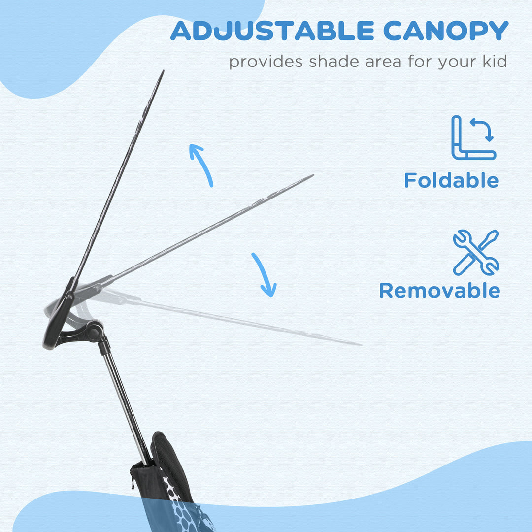 4 in 1 Tricycle for Kids with 5-point harness straps