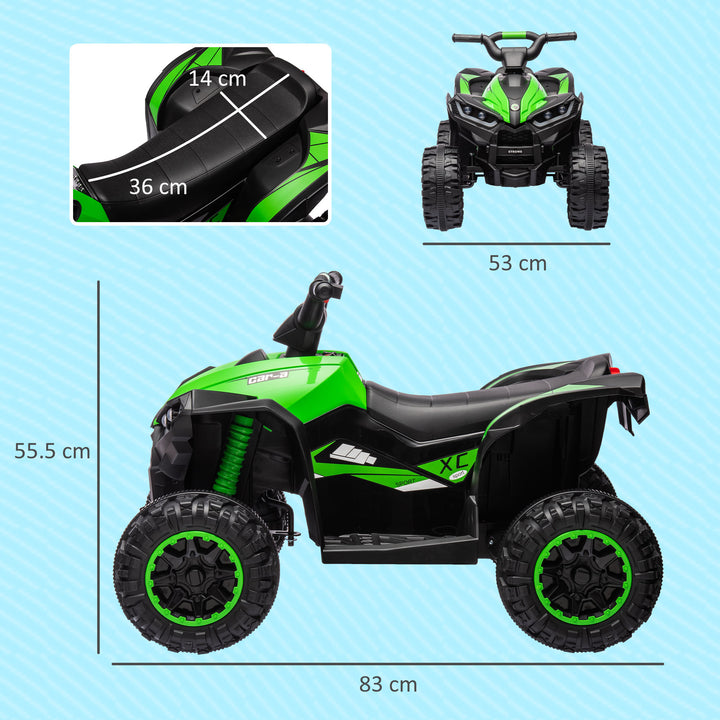 12V Ride-On Quad Bike w/ Music