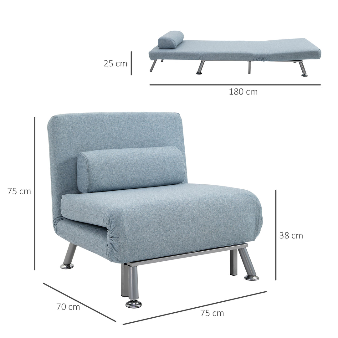 Foldable Single Sofa Bed Chair