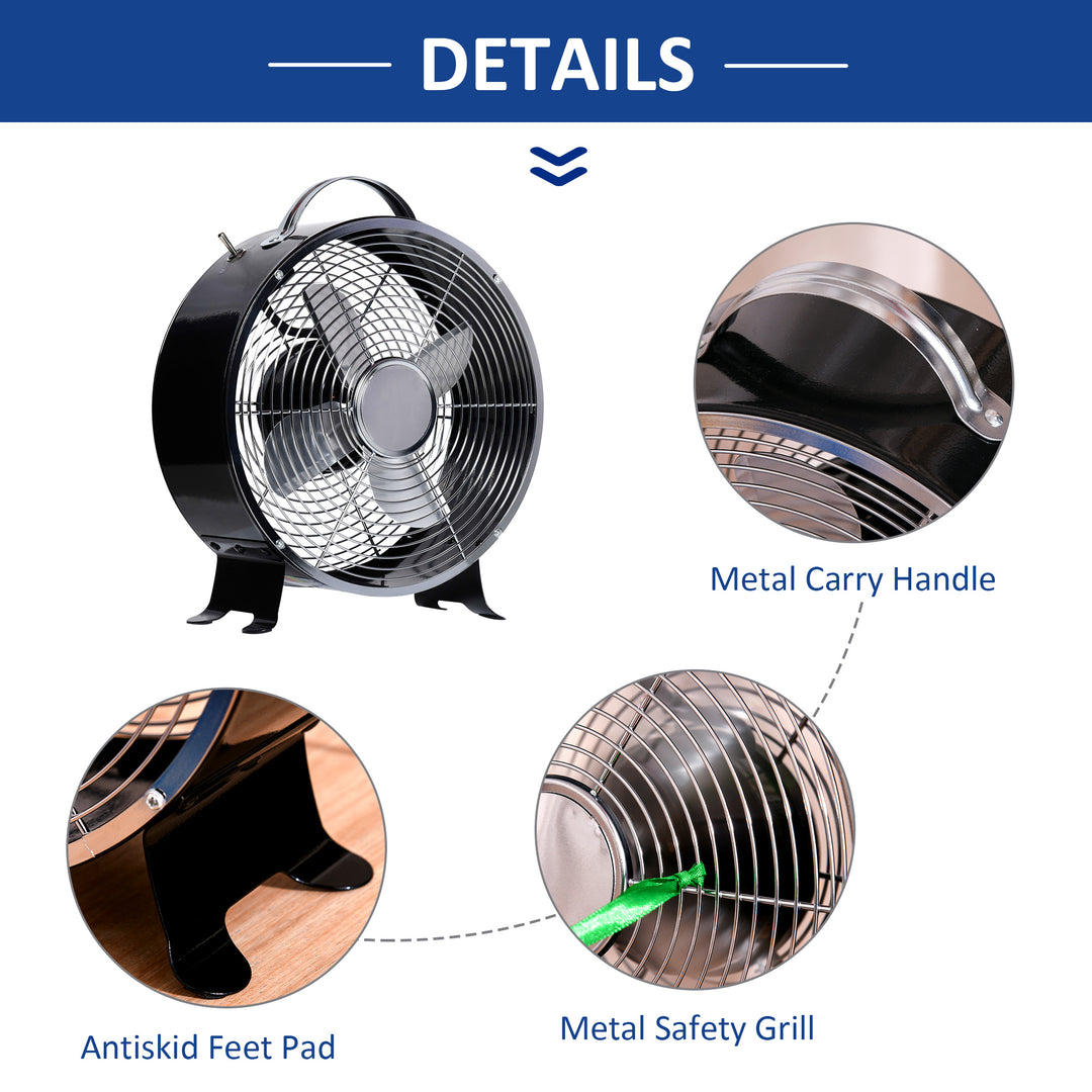 Personal Zephyr: Compact 26cm Desk Fan