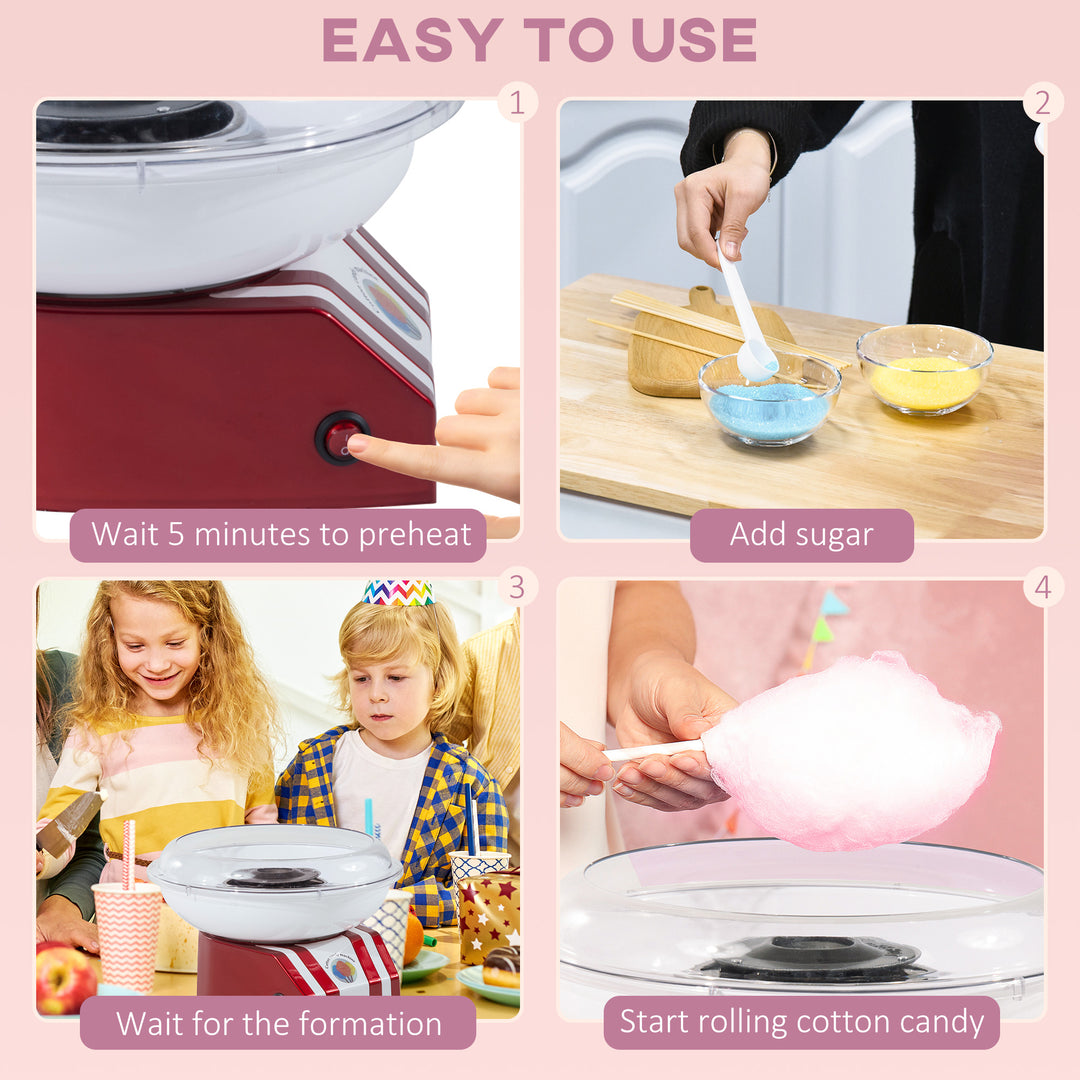 Professional Candy Floss Machine Electric Cotton Candy Maker Gadgetry 450W