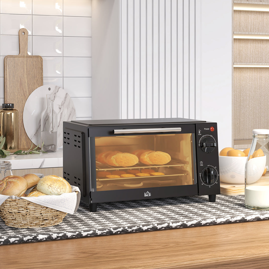 Compact Convection Cooker: 9L Mini Electric Oven with Adjustable Heat