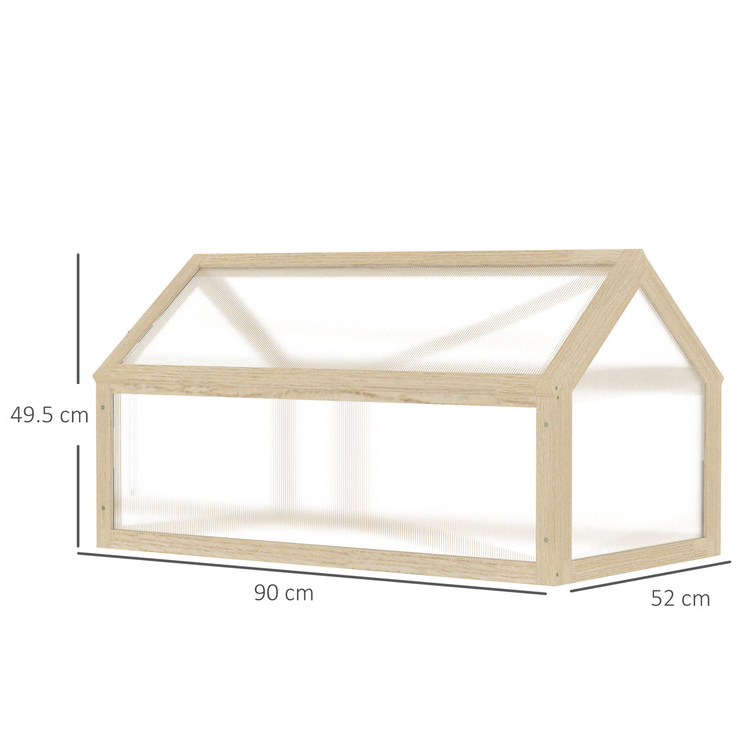 Polycarbonate Cold Frame Greenhouse