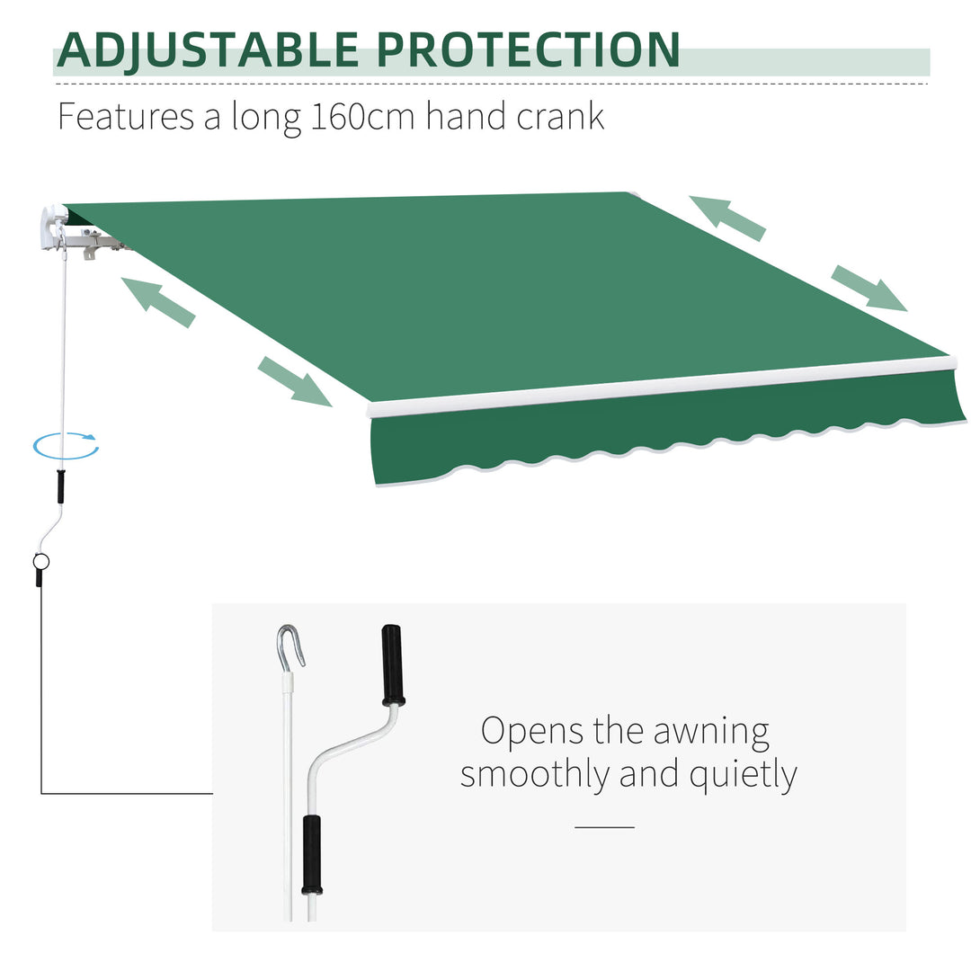 Waterproof Manual Retractable Awning