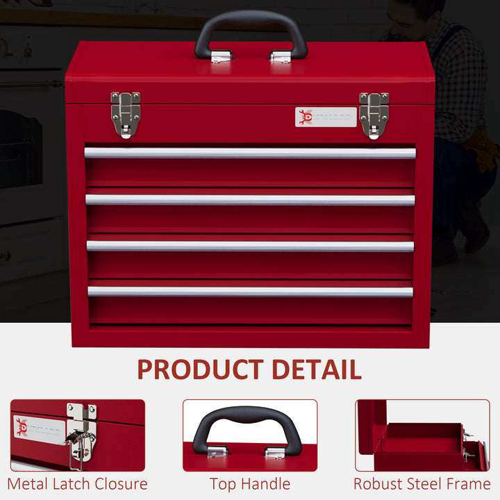 Lockable Metal Tool Box