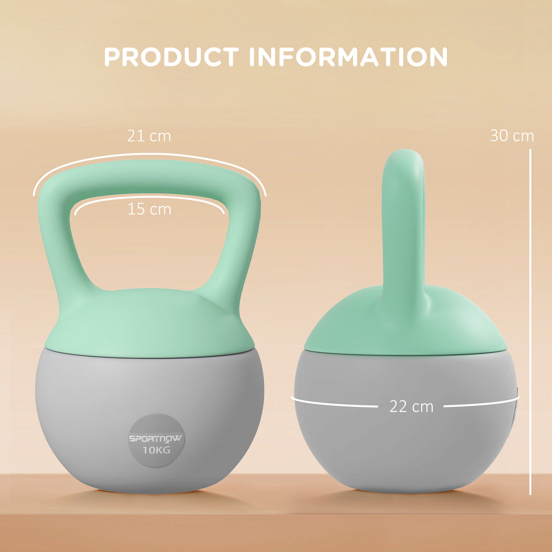 2 x 10kg Soft Kettlebell