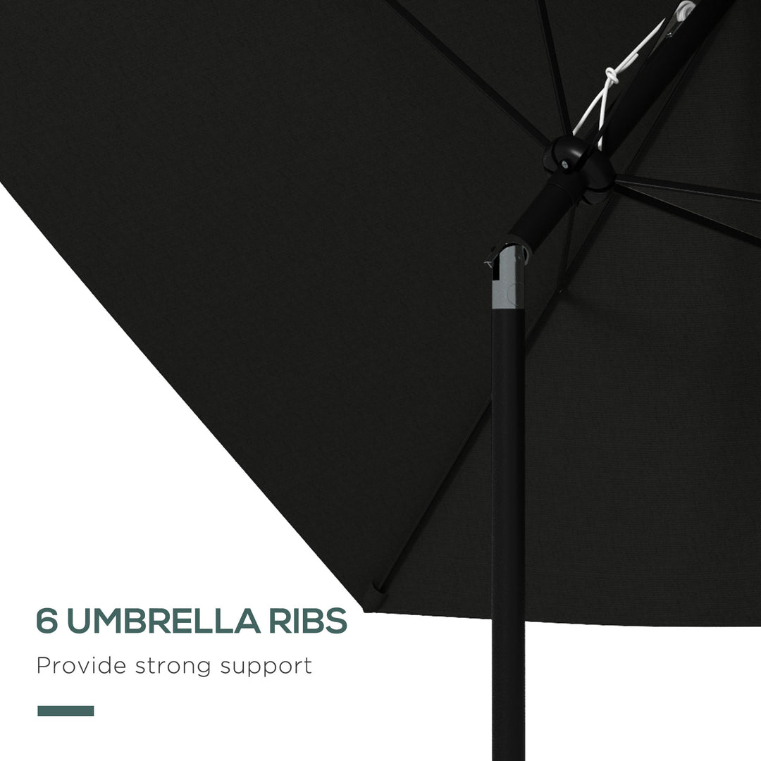 2 x 3(m) Garden Parasol Umbrella