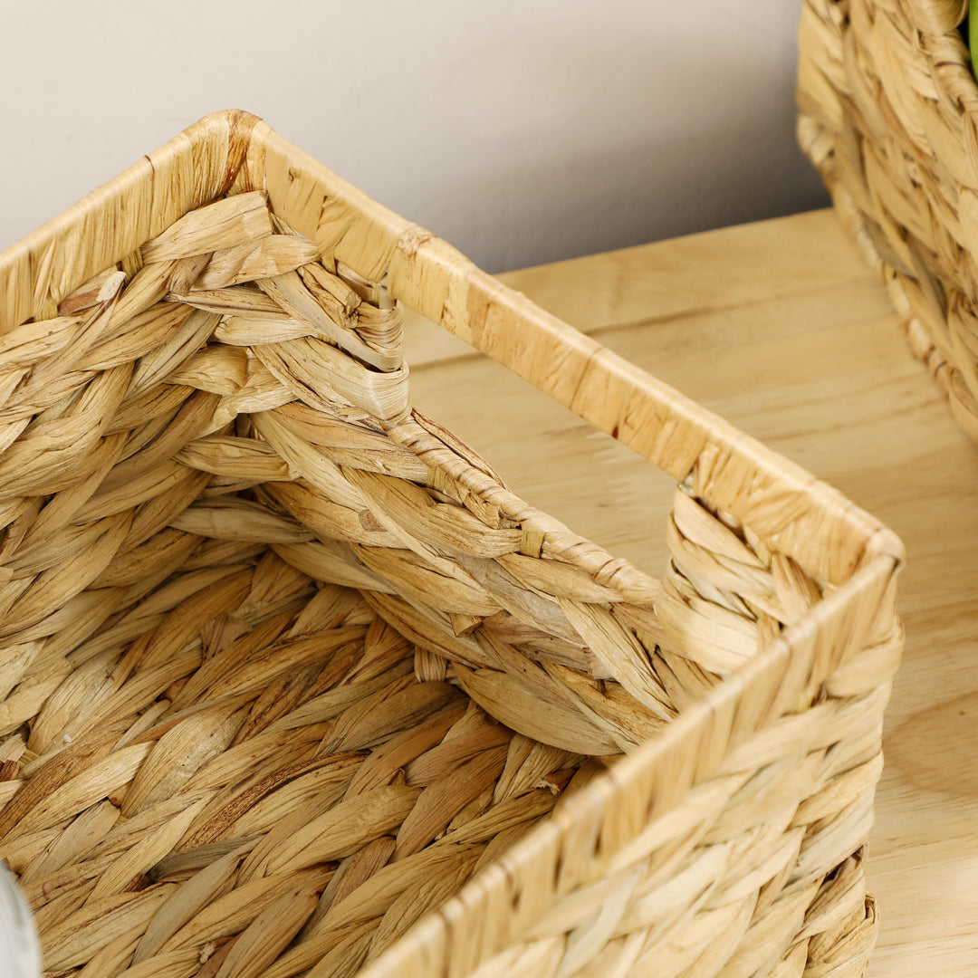 Set of 3 Wicker Storage Baskets