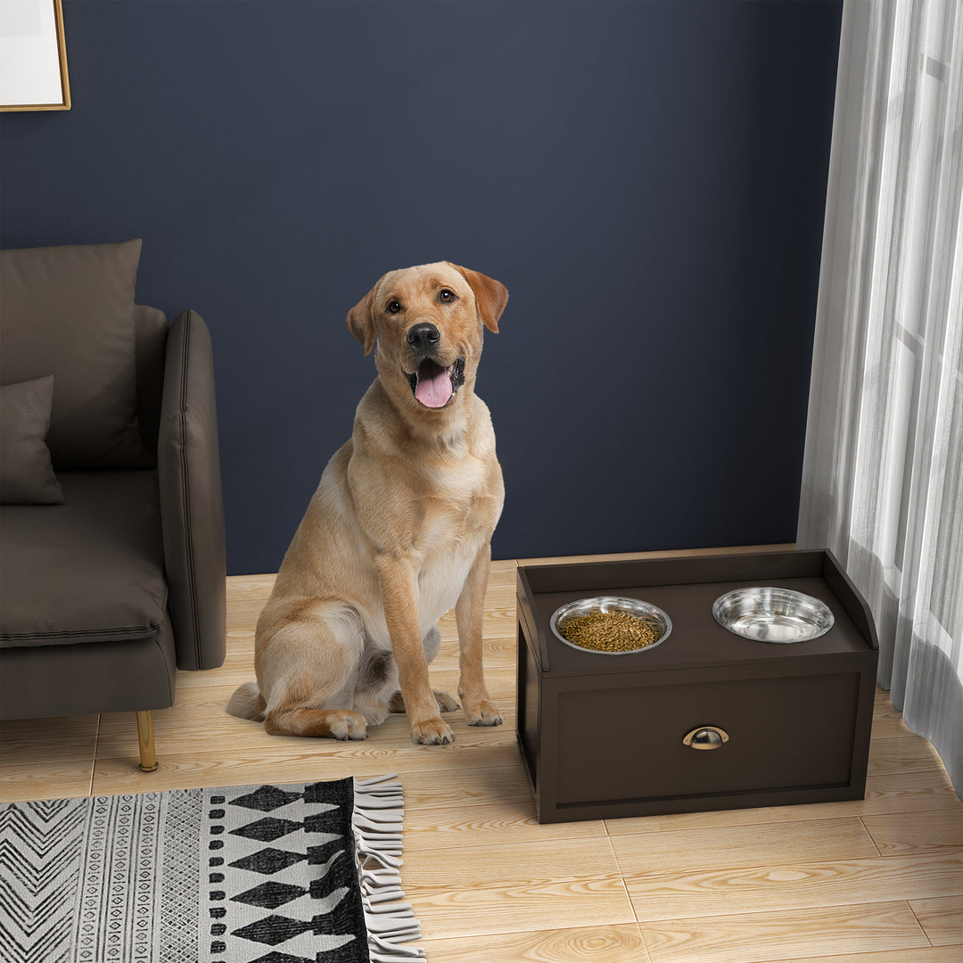 Stainless Steel Raised Dog Bowls