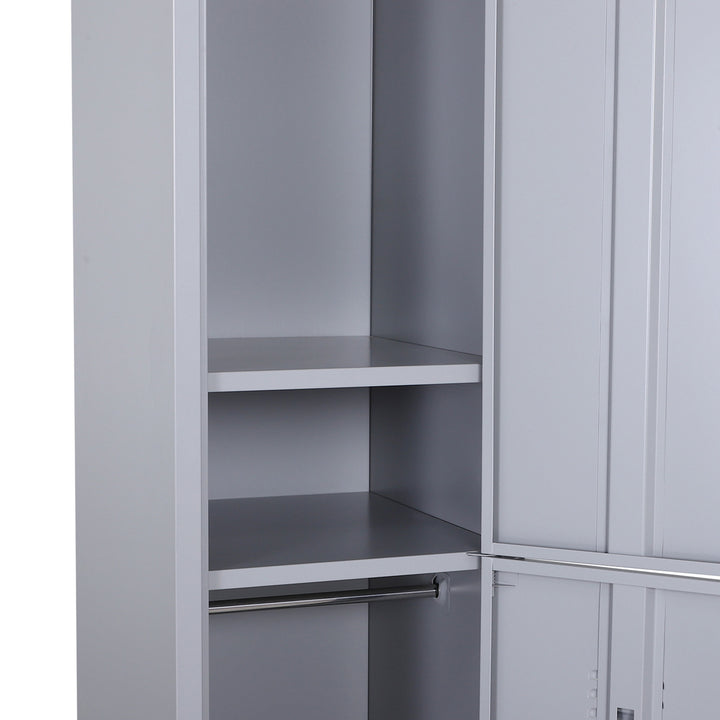 Vinsetto Steel Locker Cabinet