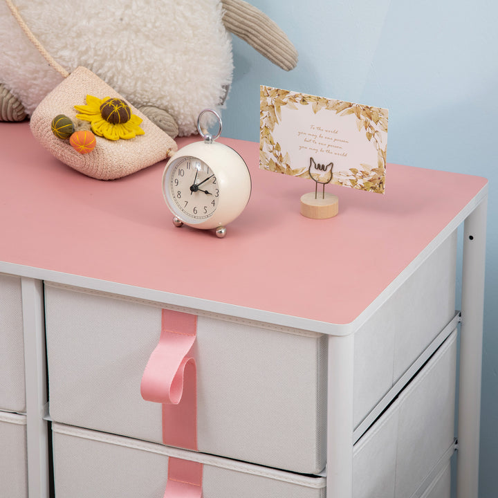 Storage Chest with 6 Fabric Drawers