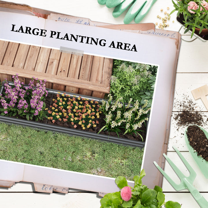 Galvanised Raised Bed for Garden