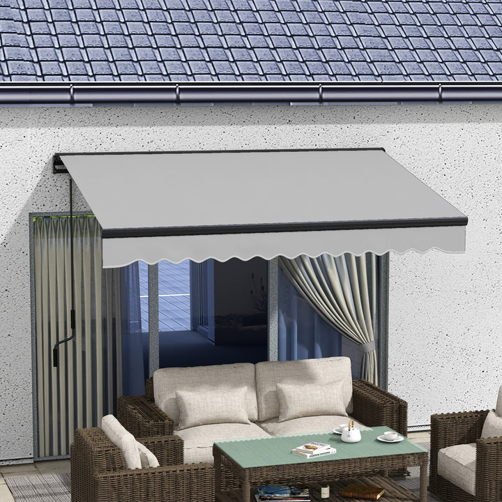 3 x 2m Aluminium Frame Electric Awning