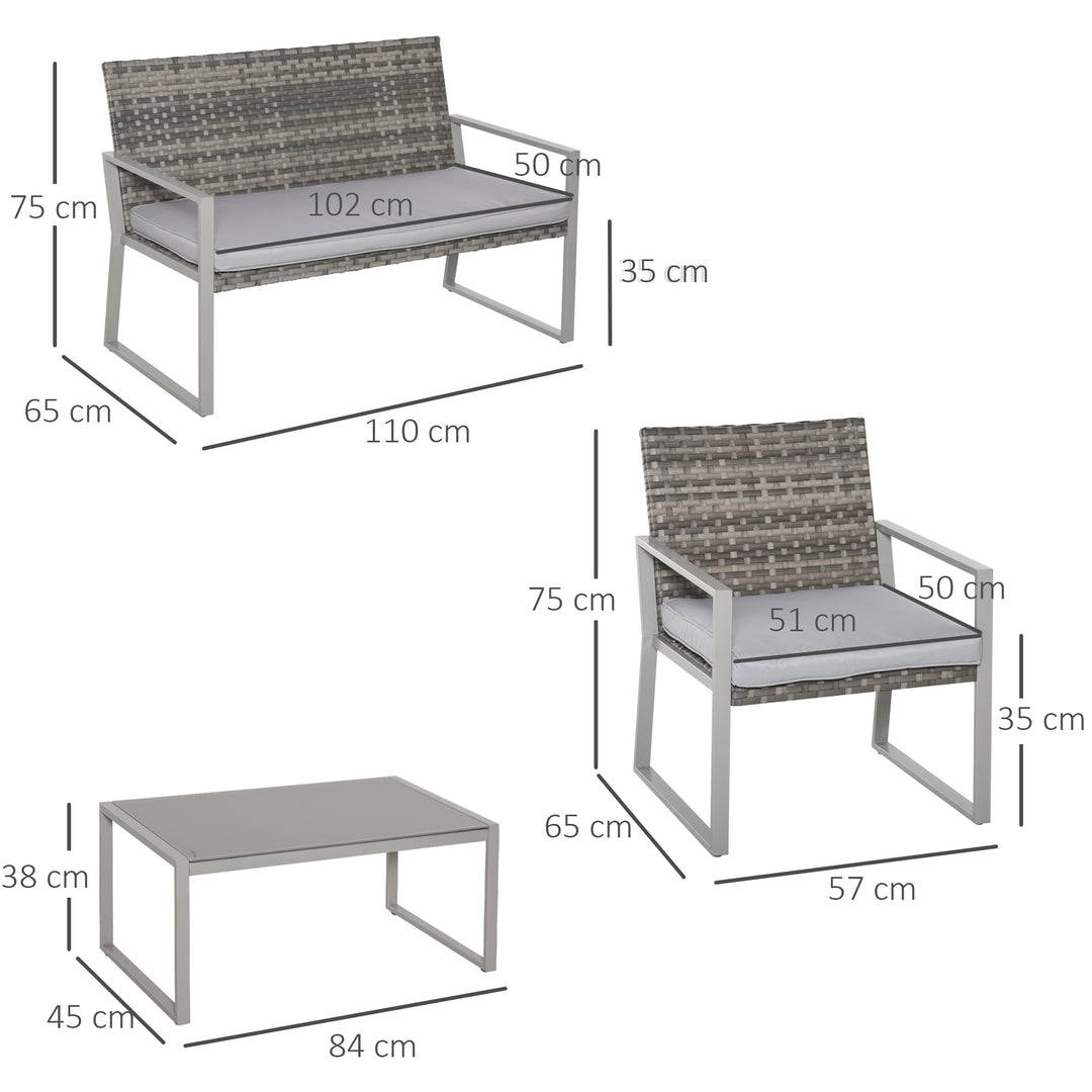 Rattan Garden Furniture Set