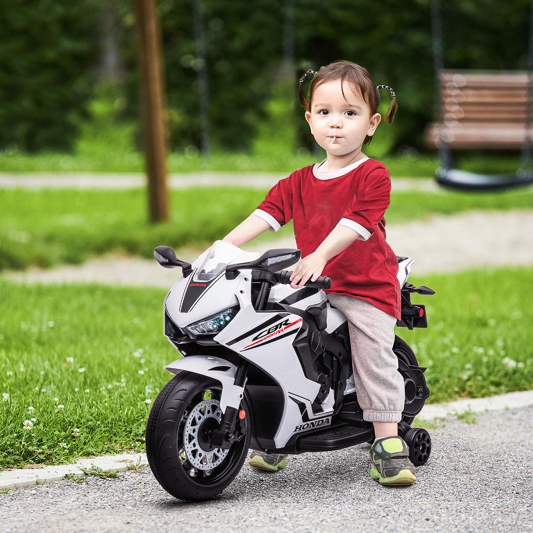 Electric Ride On Motorcycle with Headlights Music