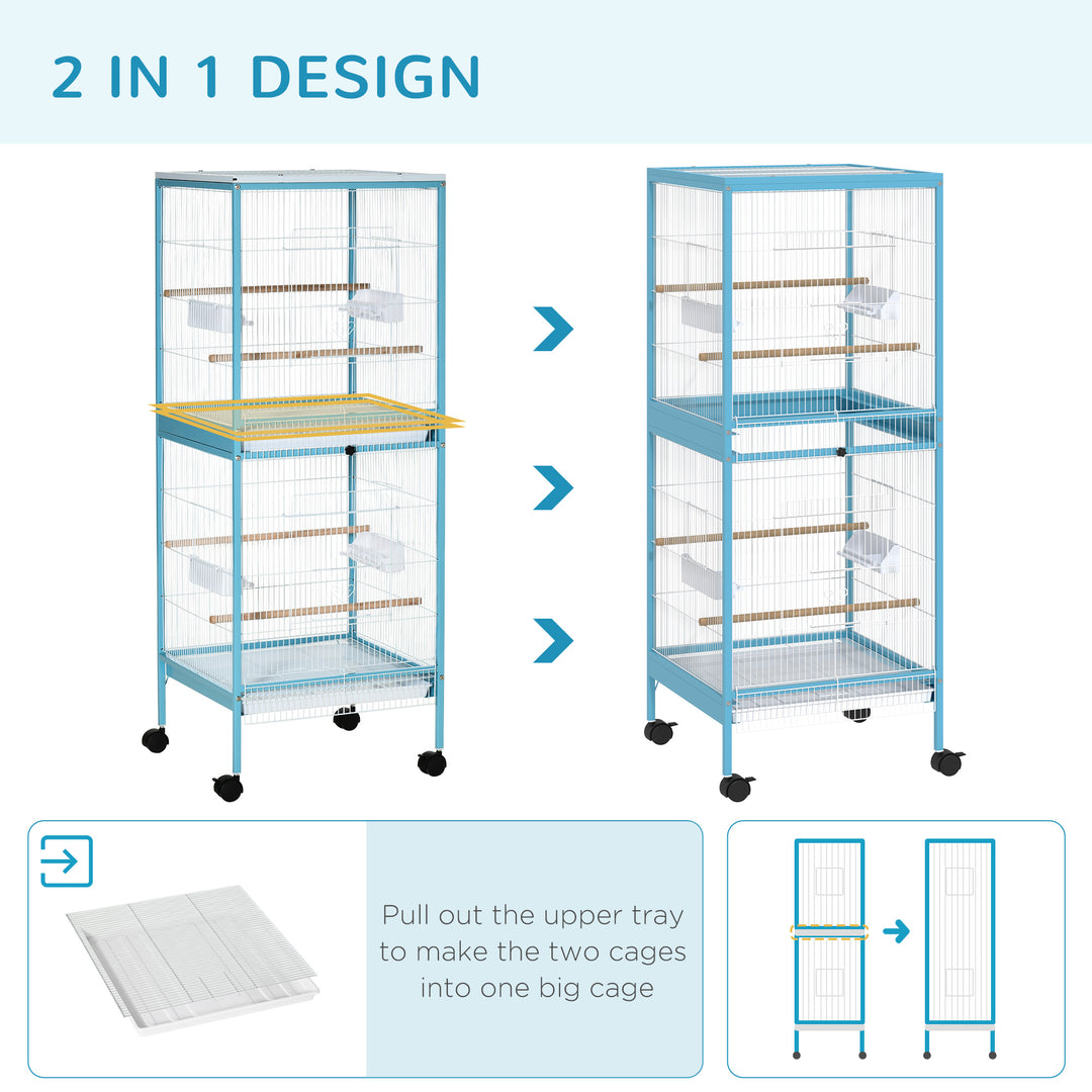 2-In-1 Large Bird Cage Aviary