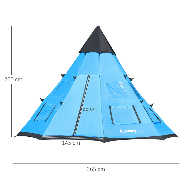 6 Men Tipi Tent