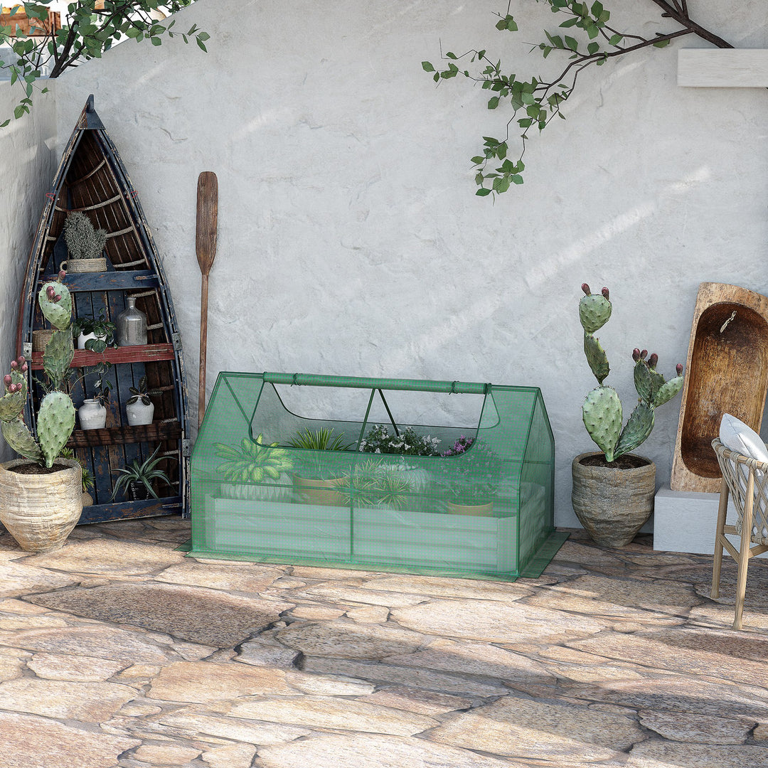 Raised Garden Bed w/ Greenhouse