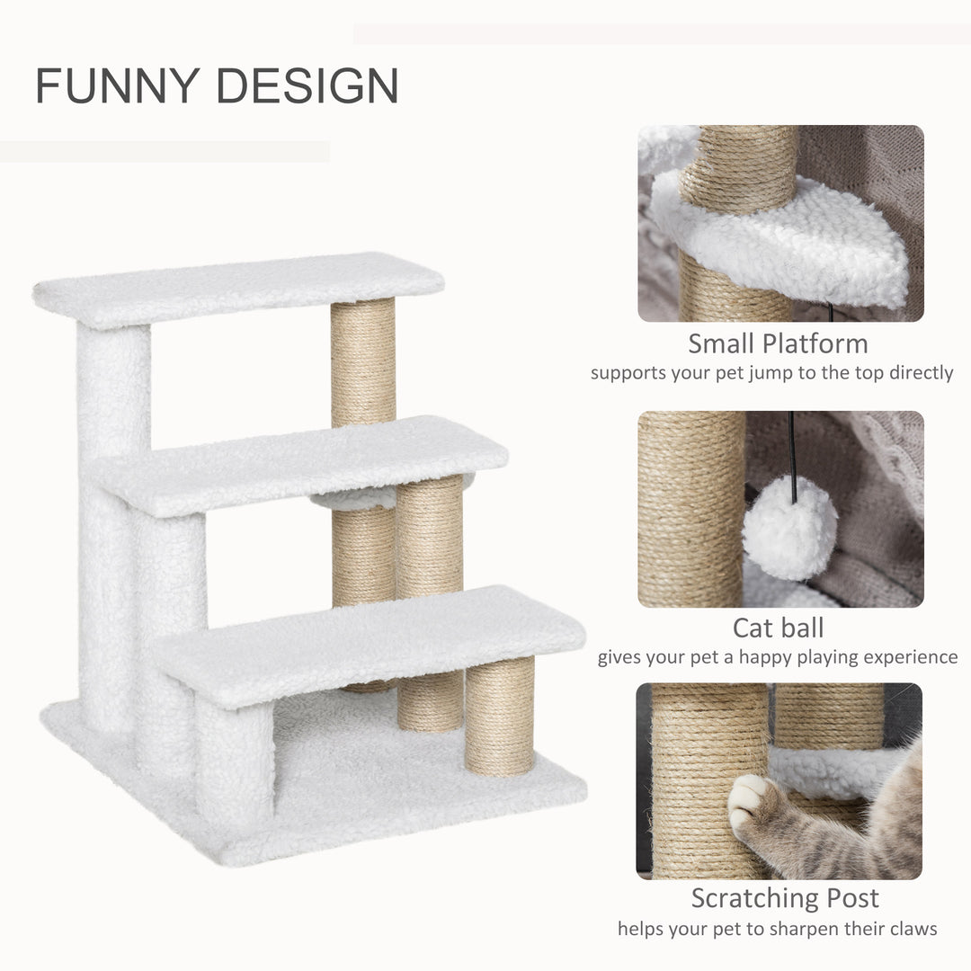 Pet Stair with 3-step Climb Ladder