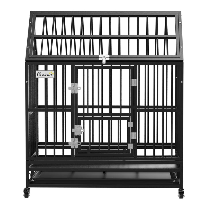 43" Heavy Duty Dog Crate on Wheels