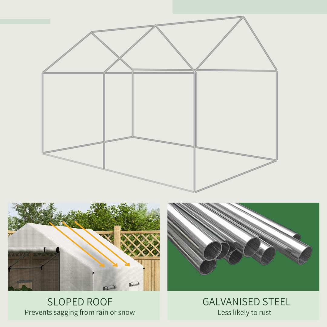 Polyethylene Walk-in Polytunnel Greenhouse