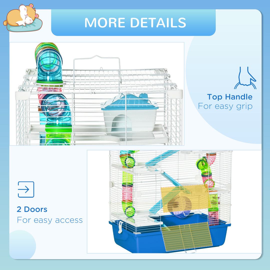 Large Hamster Cage with Accessories