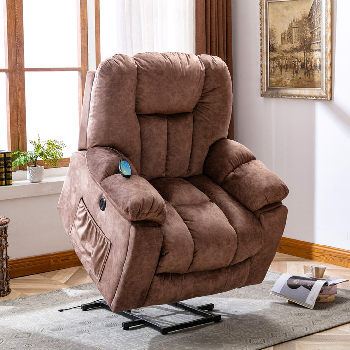 Power Massage Lift Recliner Chair with Heat & Vibration