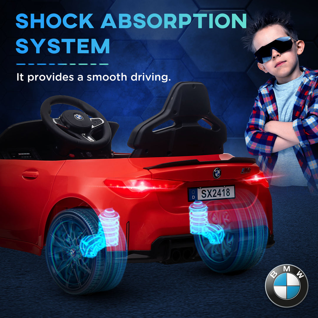 12V BMW M4 Licensed Kids Car with Easy Transport