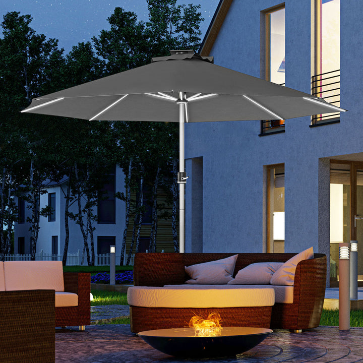 Waterproof LED Patio Umbrella