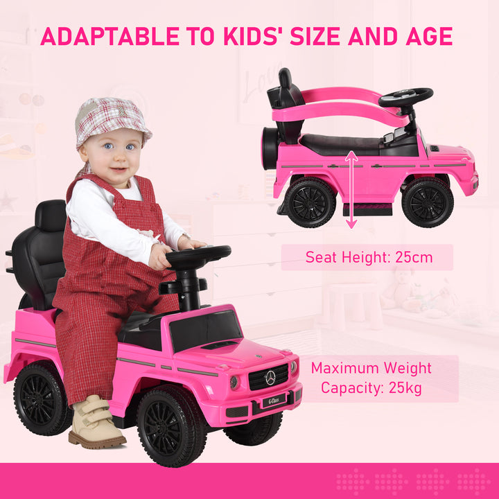 Mercedes-Benz G350 Push Car: Toddler Foot-to-Floor Slider with Steering Wheel