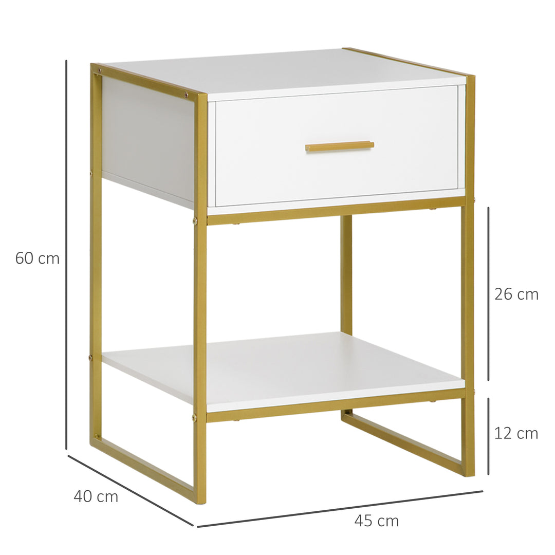 HOMCOM Bedside Tables