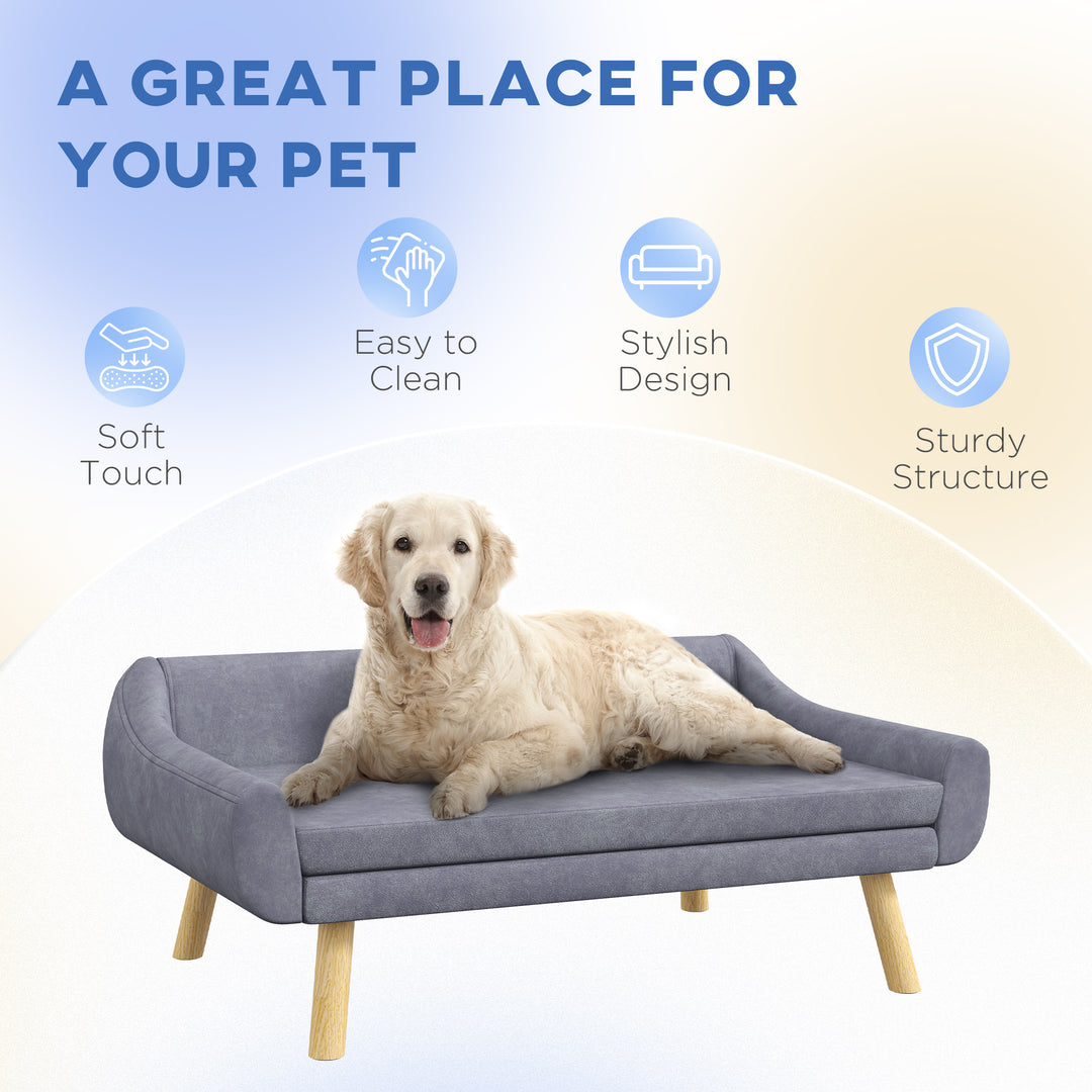 Dog Couch with Soft Cushion