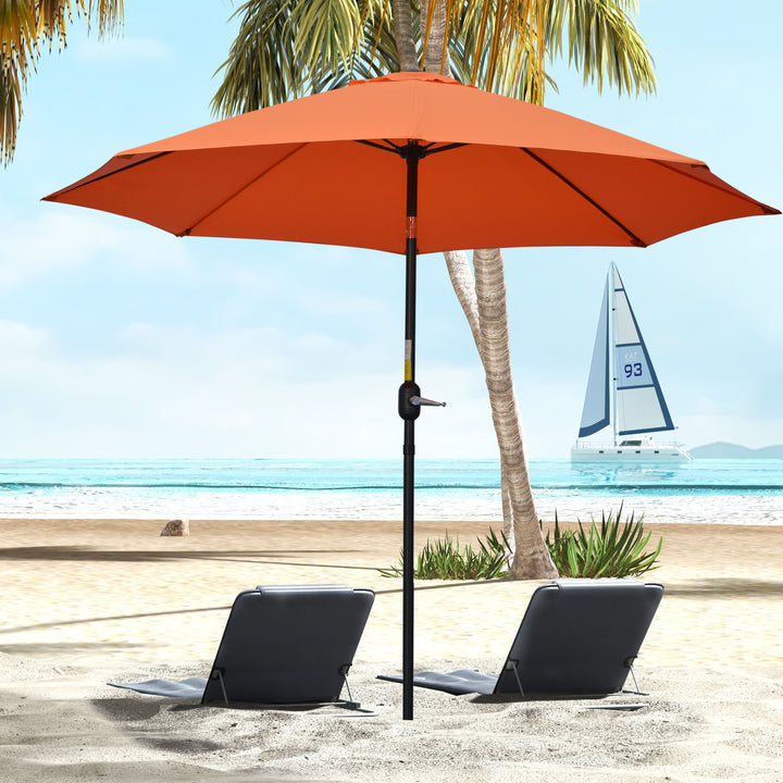 2.6M Patio Parasol Sun Umbrella