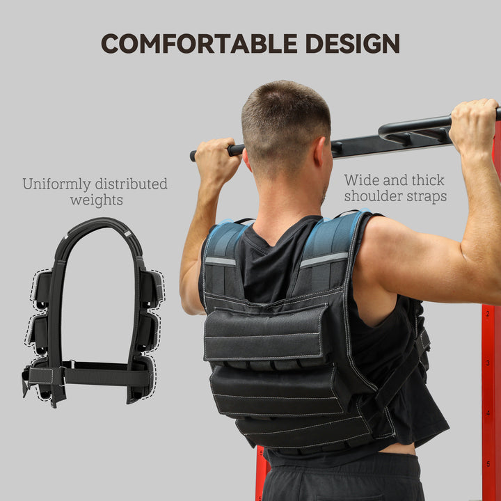 30KG Adjustable Weighted Vest