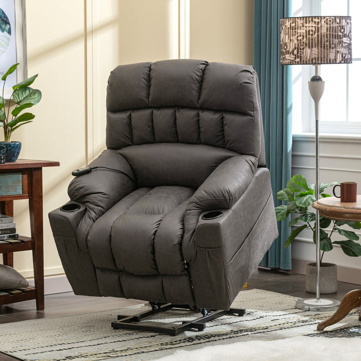 Electric Power Lift Recliner Chair with Heating and Ergonomic Sofa for Elderly