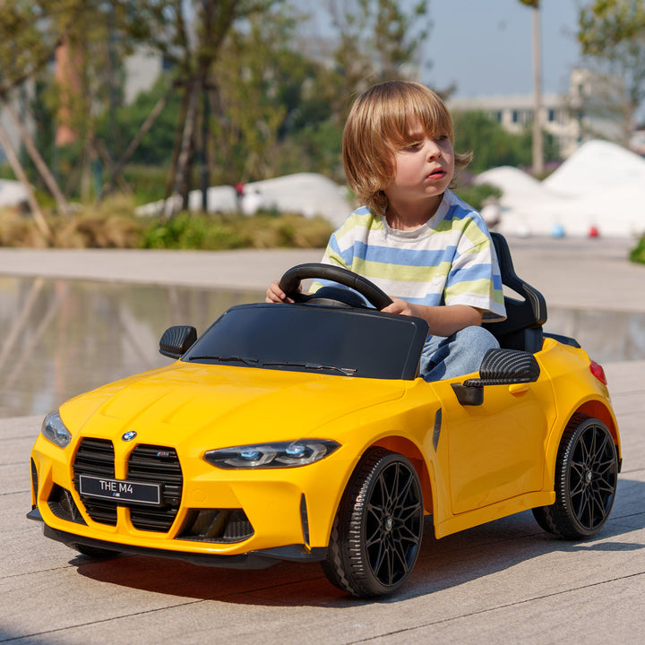 12V BMW M4 Licensed Kids Car with Easy Transport