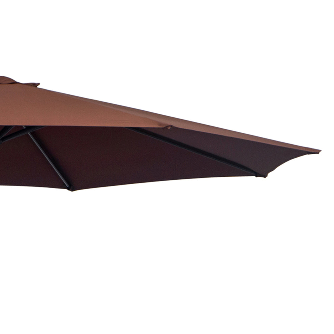 Waterproof 3m Hanging Cantilever Umbrella: Adjustable Angle & UV Protection