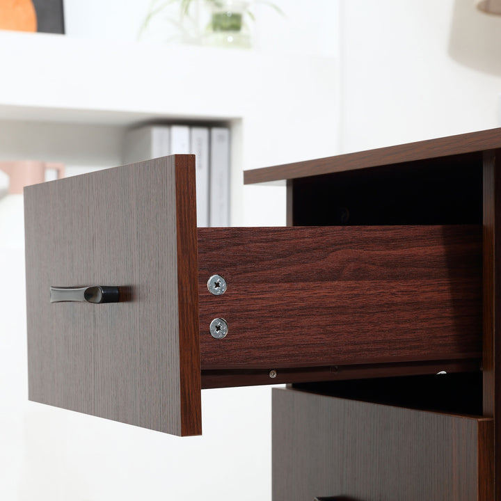 HOMCOM Office Desk with Storage