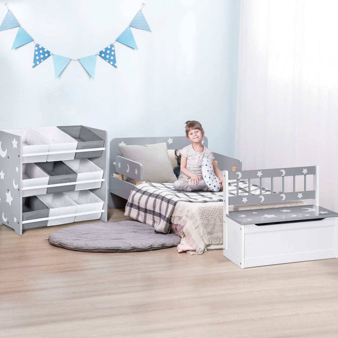 3PCs Kids Furniture Bedroom Set with Bed