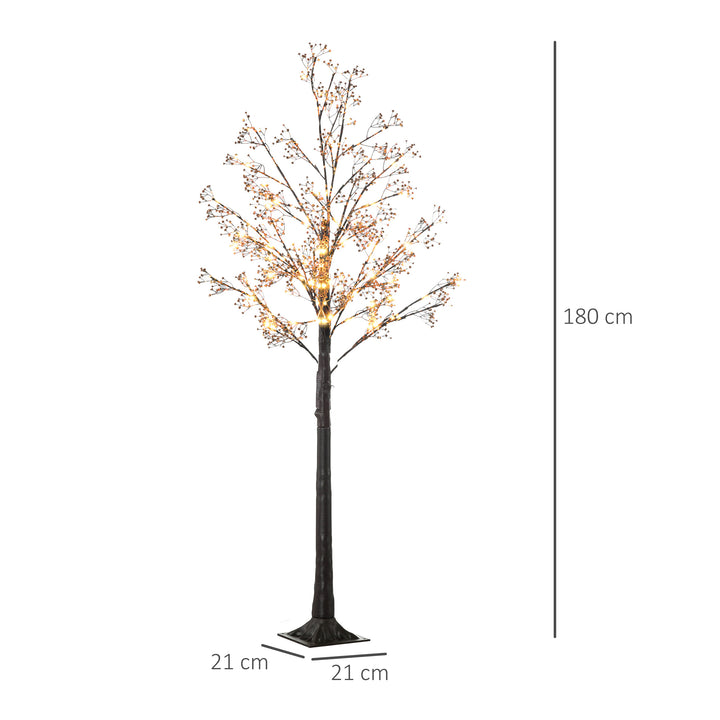 6ft Artificial Gypsophila Blossom Tree Light with 96 Warm White LED Light