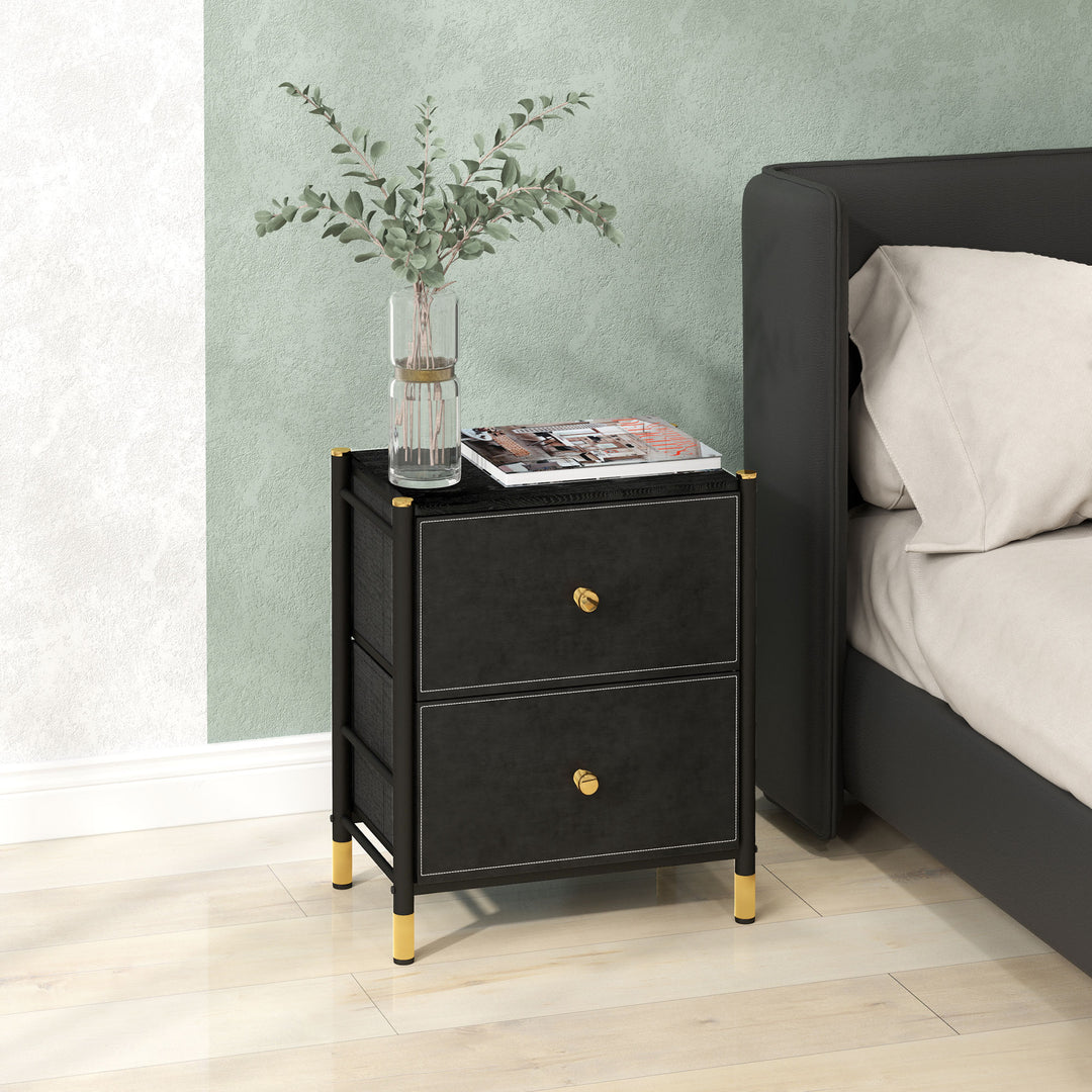 HOMCOM Bedside Table