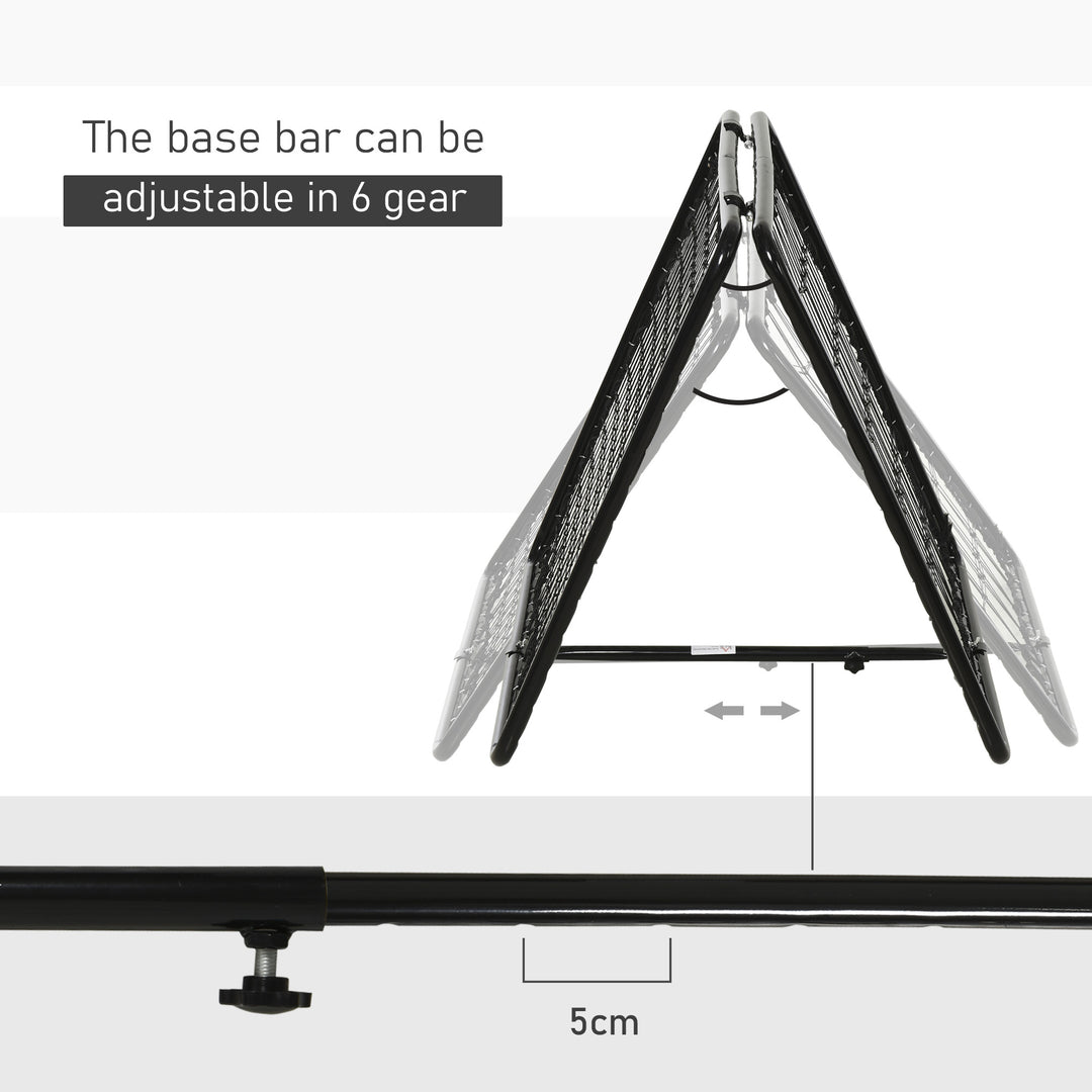 Rebound Trainer: Dual-Sided Net for Ball Sports Drills