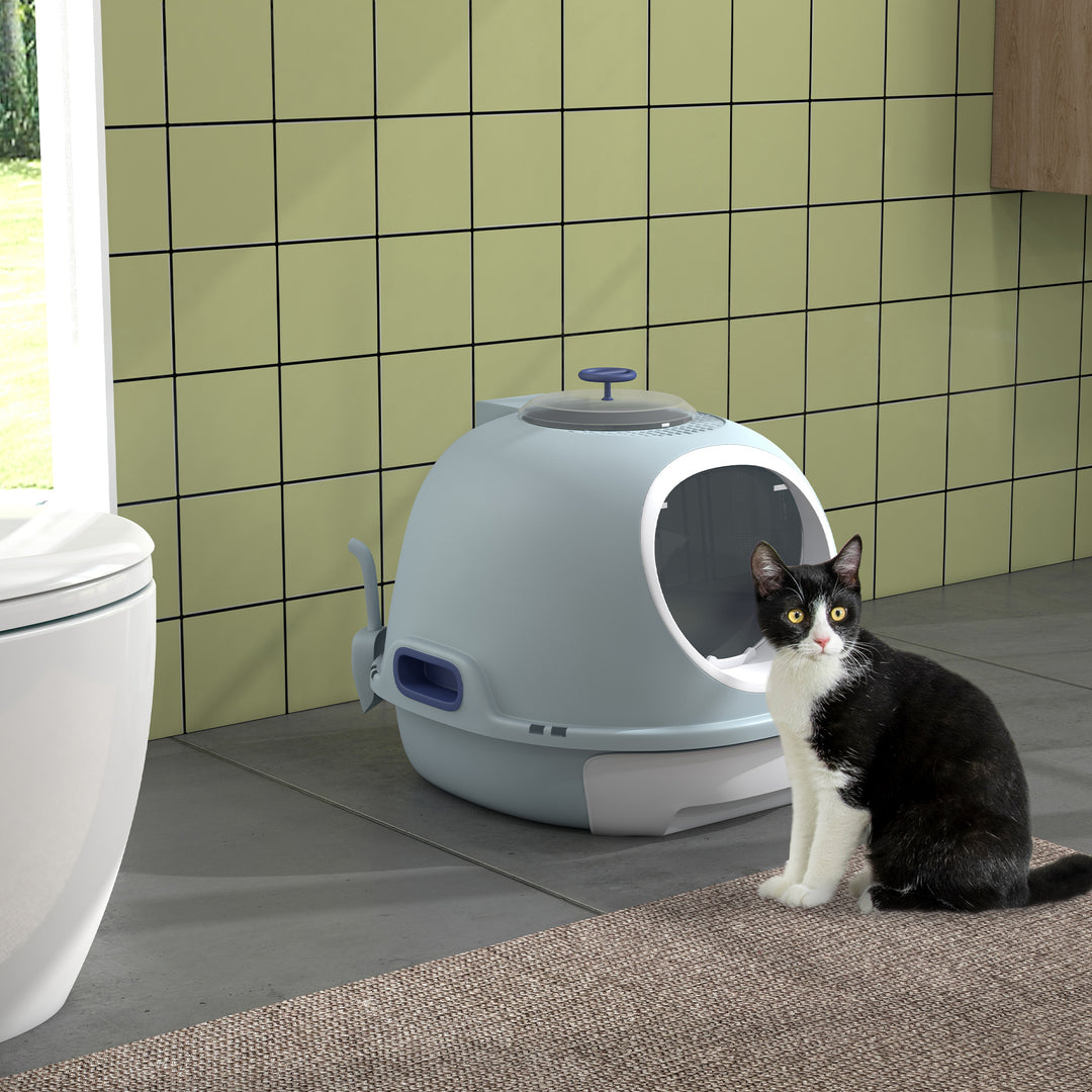 Cat Litter Box With Litter Scoop