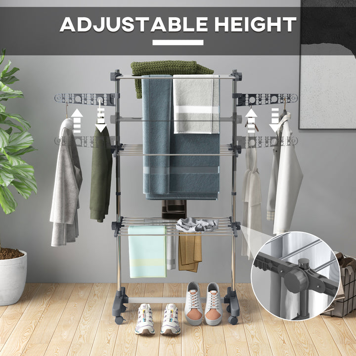 3-Tier Clothes Airer