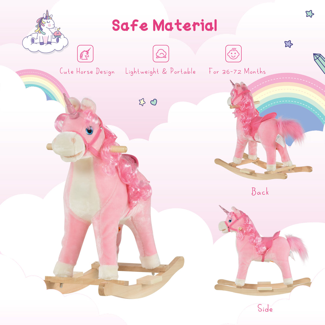 Unicorn Rocking Horse for Kids