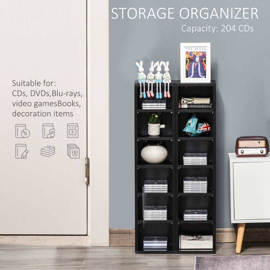 Media Storage Unit: 204 CD Capacity