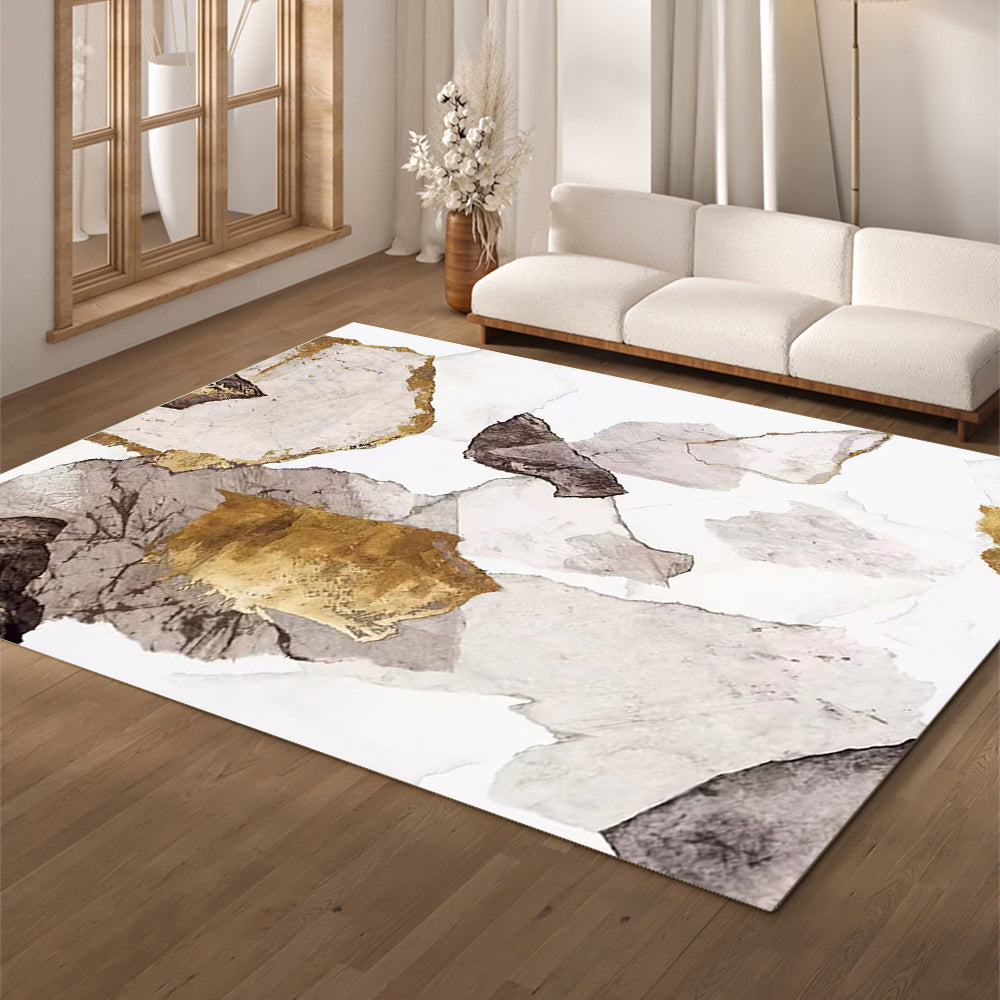 1500mm x 2400mm Art Deco Area Rug with Abstract Pattern Decorative Carpet