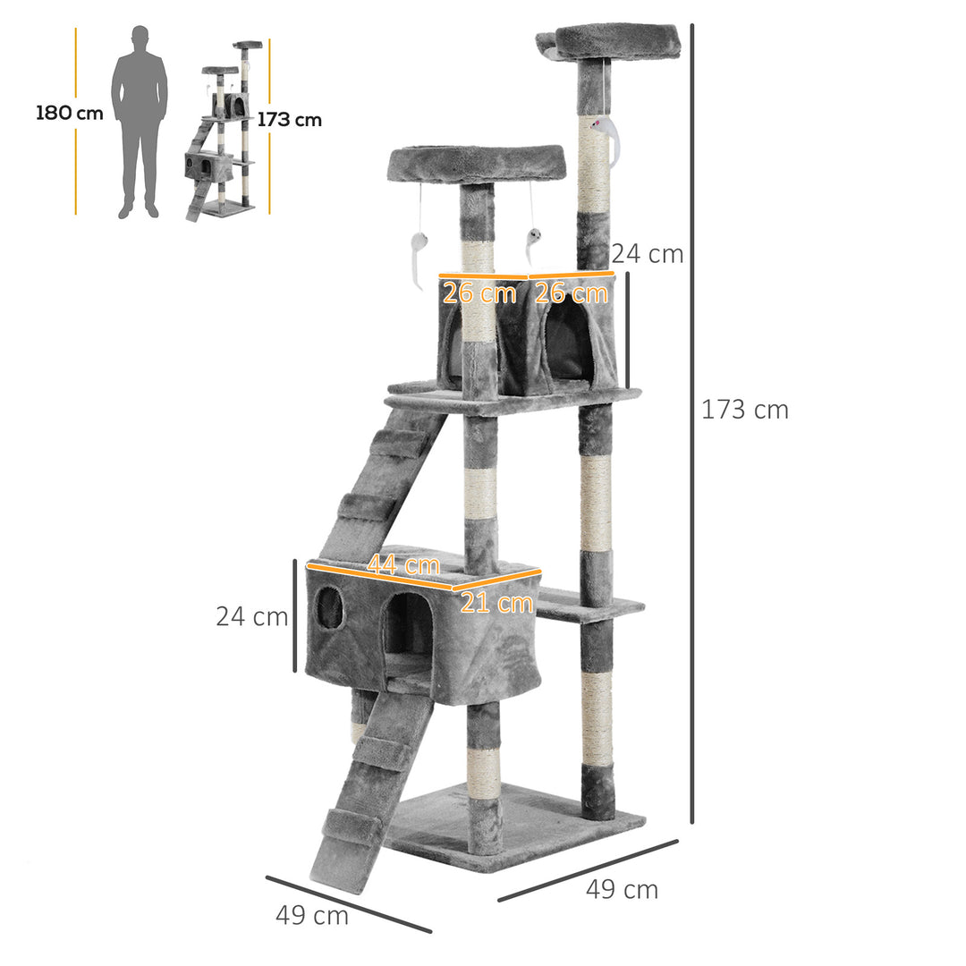 Multi-Level Cat Tree for Indoor Cats