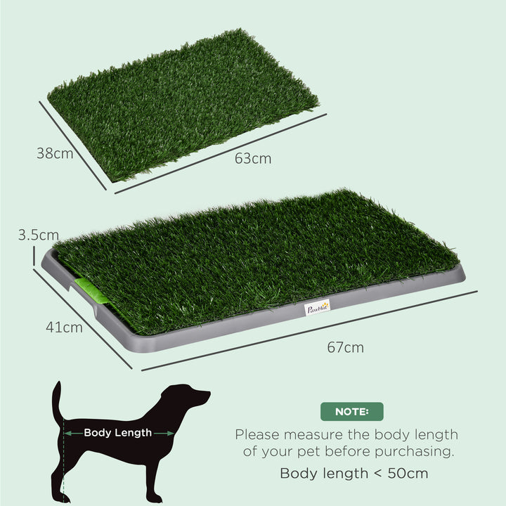 Artificial Grass Dog Toilet with Tray for Potty Training Indoor Outdoor