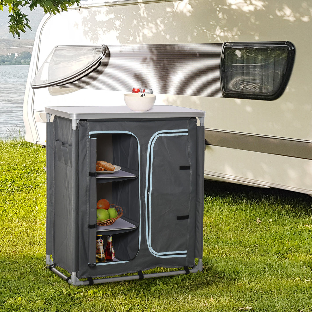 Aluminium Camping Kitchen Station